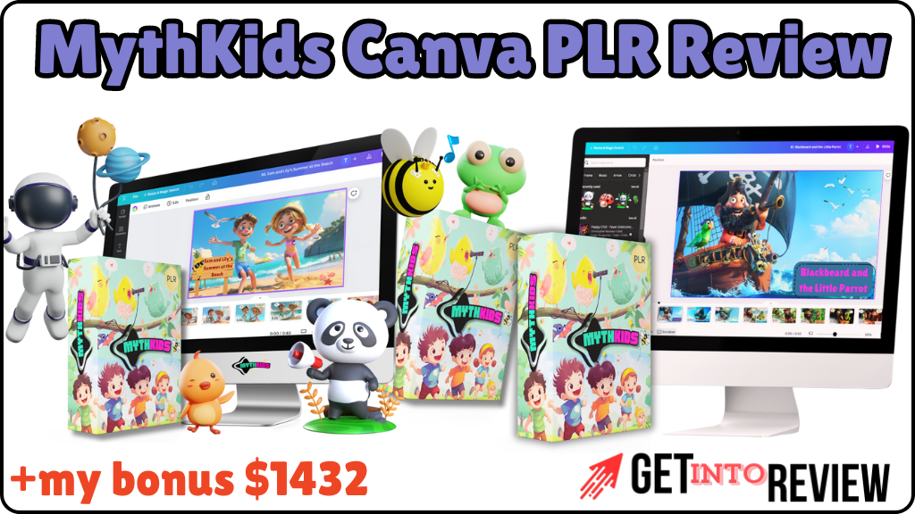 Unlock Profit Potential with MythKids Canva PLR