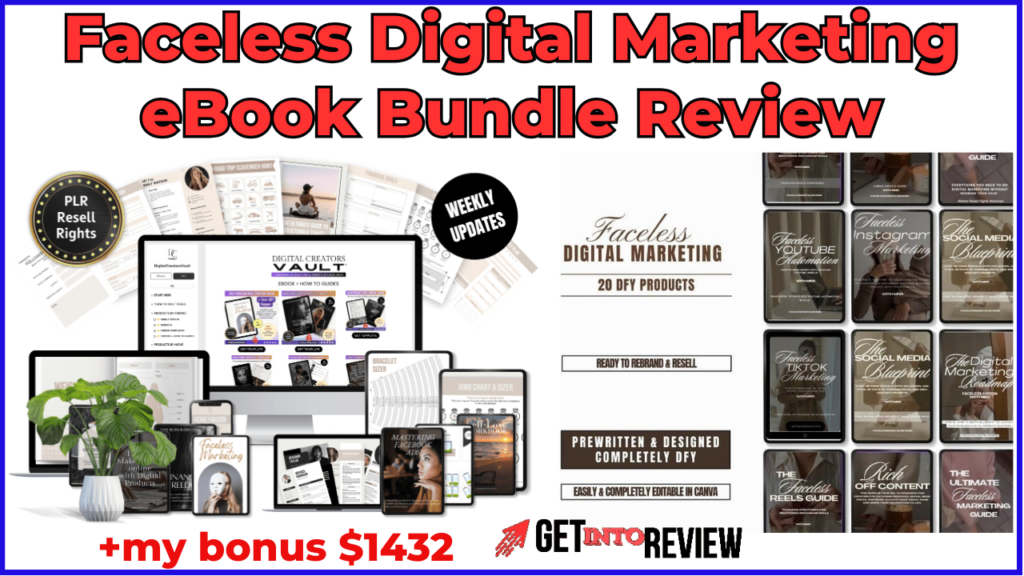 Maximize Profits and Privacy: A Deep Dive into the Faceless Digital Marketing eBook Bundle